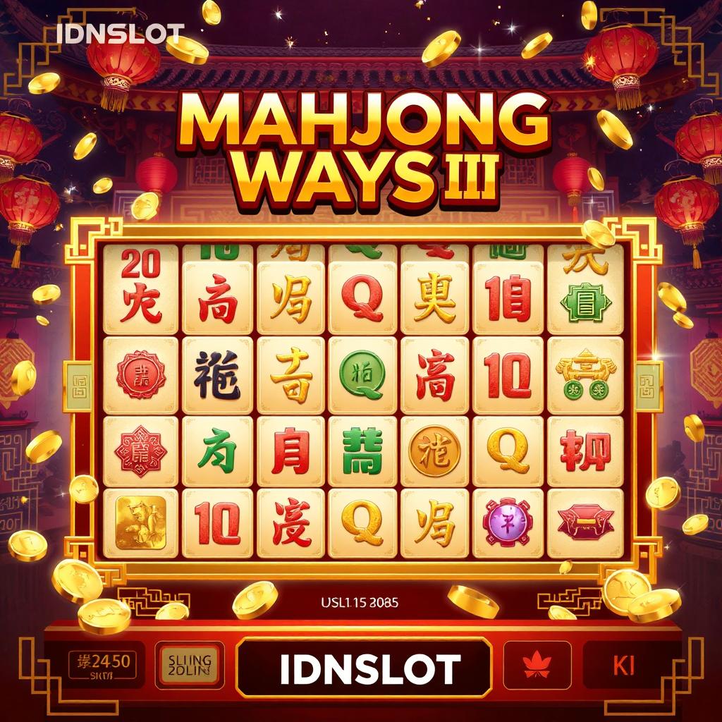 Mahjong Ways III: Sensasi Terbaru dari IDNSLOT
