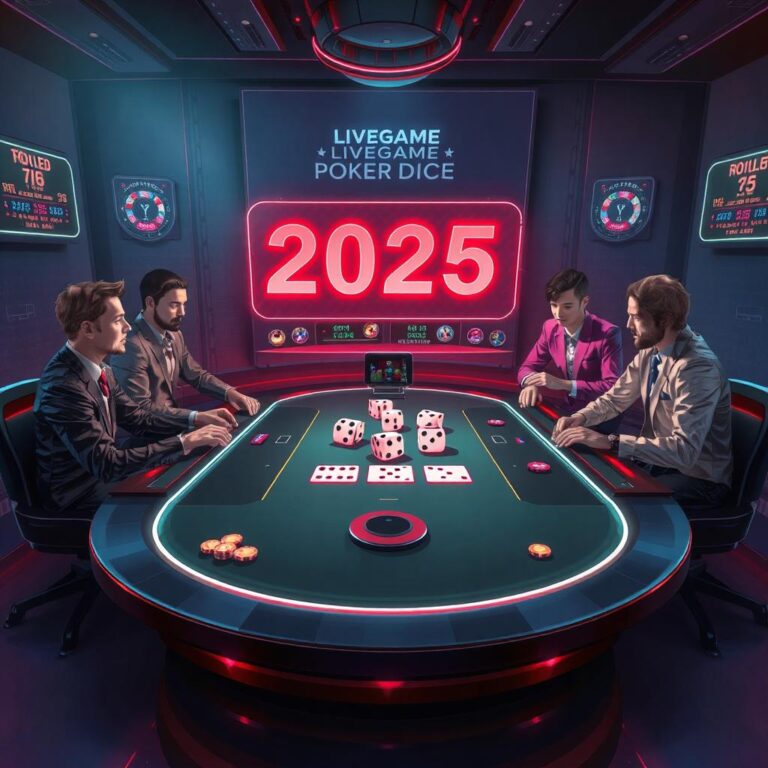 Livegame PokerDice: Sensasi Baru Main Poker dengan Dadu!!!